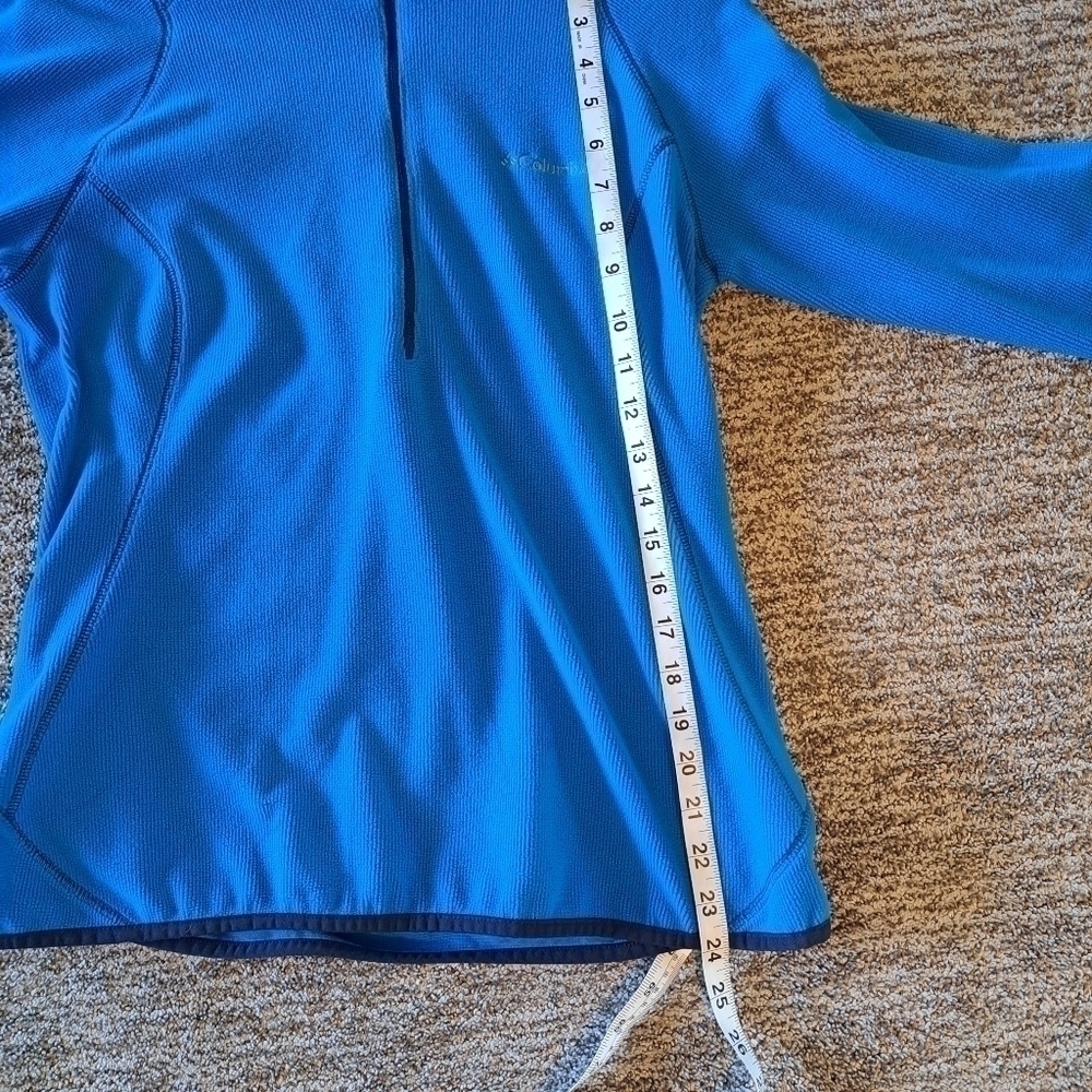 Columbia Women's 1/4 Zip Blue and Black Omni Wick Size Medium - Picture 11 of 11
